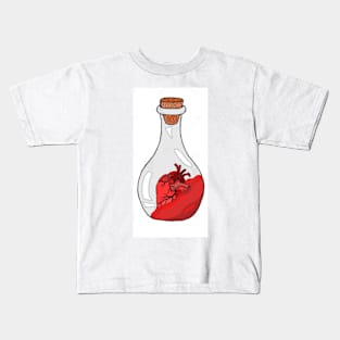 Heart in a bottle Kids T-Shirt